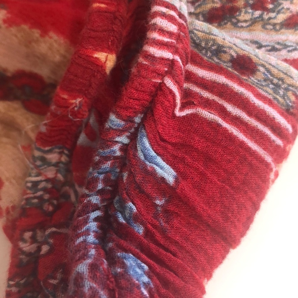 Chaps Multicolored Boho Blouse Small - Picture 9 of 11